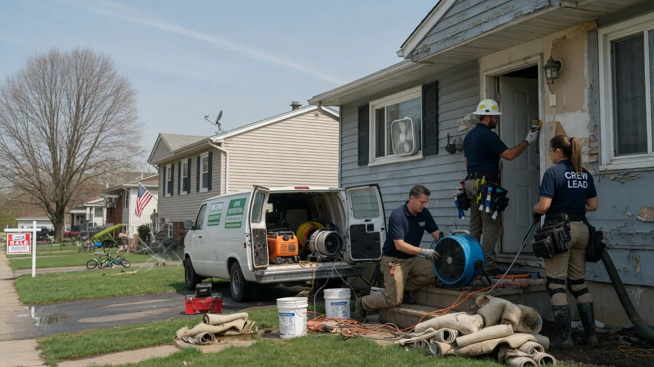 Flood Cleanup in National City, MI near me