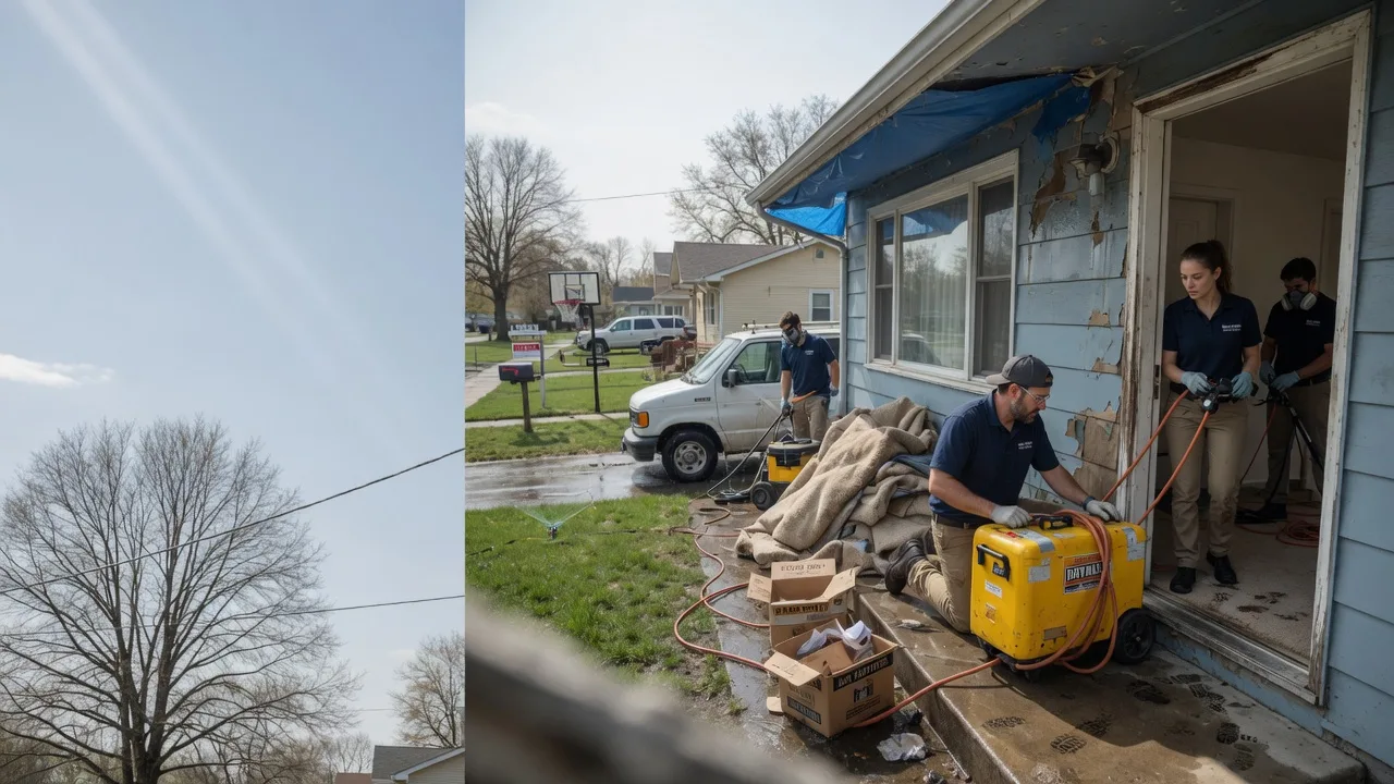 Basement Flood Cleanup in National City, MI near me